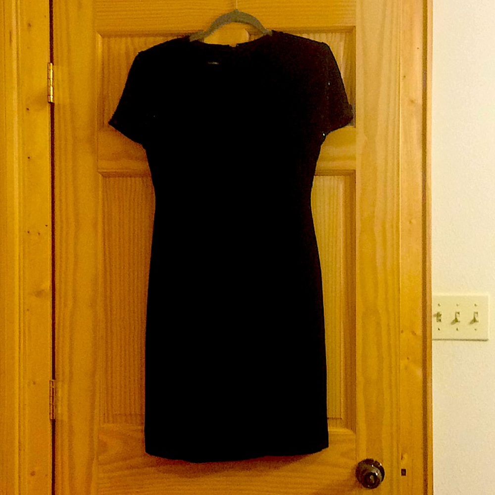Donna Morgan black dress